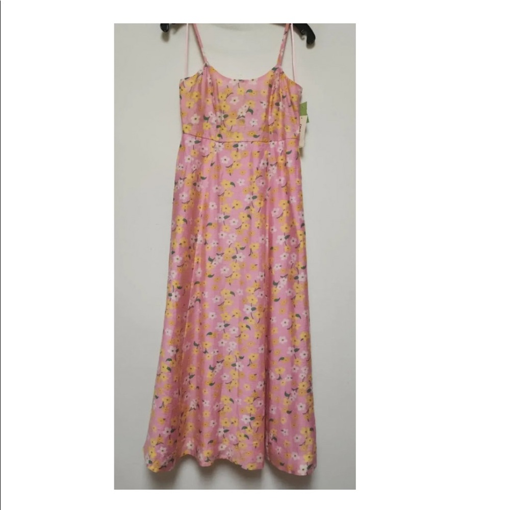 Fun floral ankle length dress